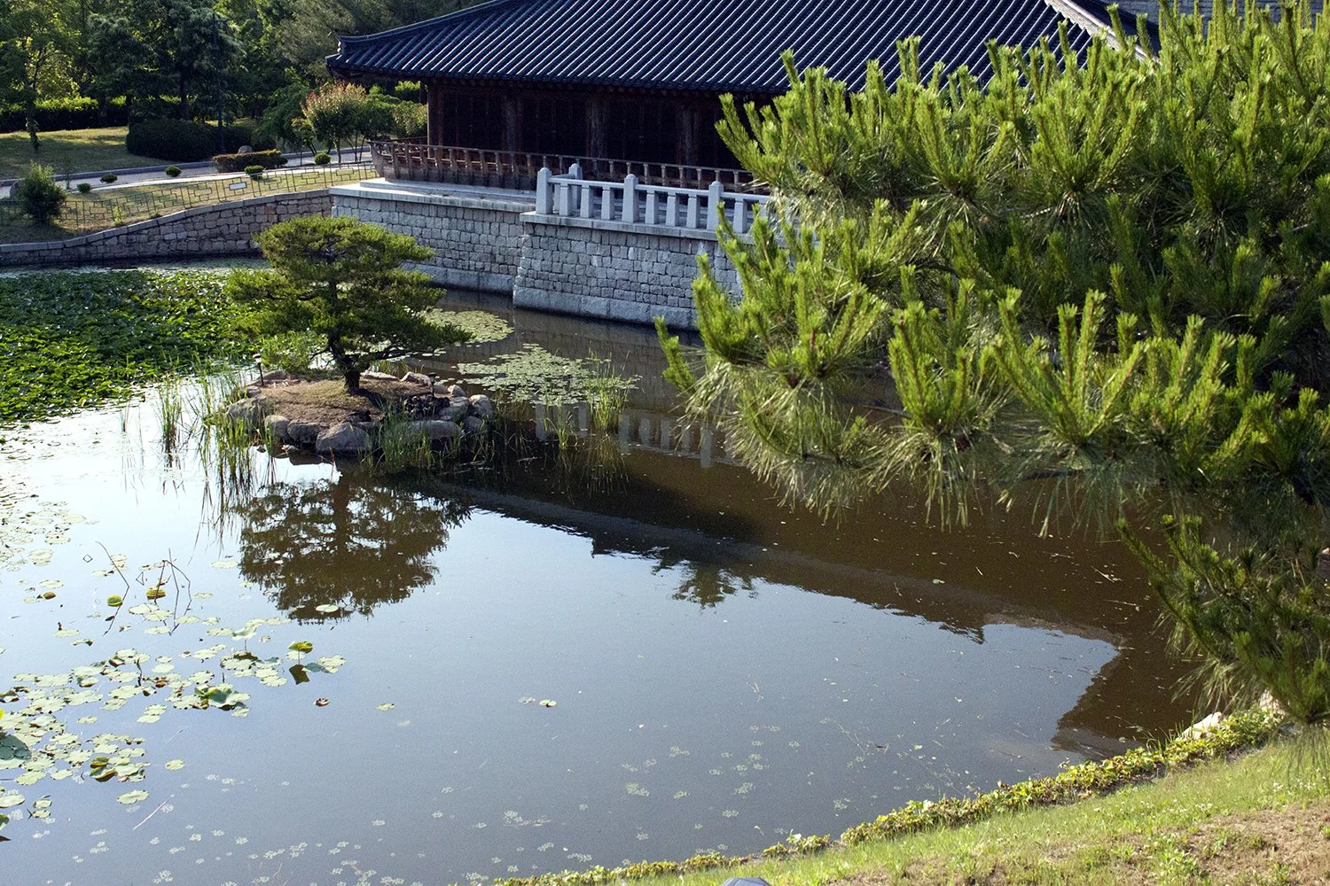 국립경주박물관 경내 모습